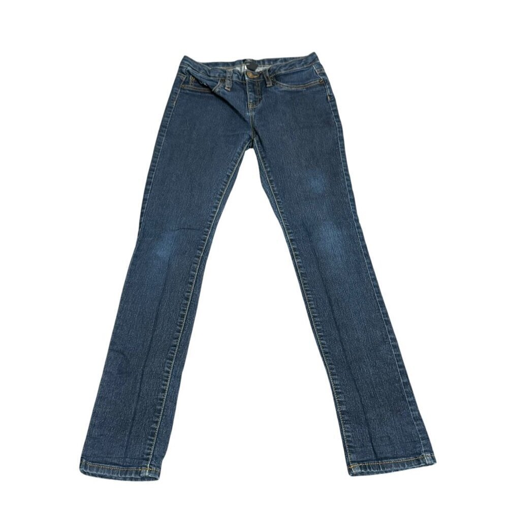 Gap Kids Skinny Fit Jeans Dark Wash Girls Size 14, W28 x L28 - Picture 2 of 14
